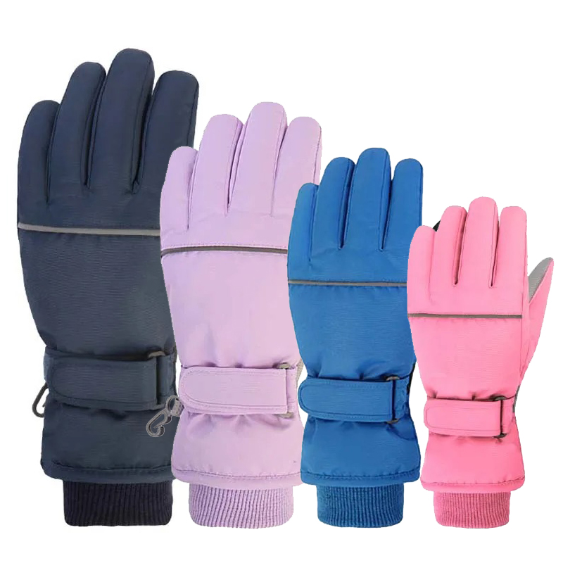 Kids Outdoor Gloves - قفازات تزلج مقاومة للماء للأطفال البالغين،