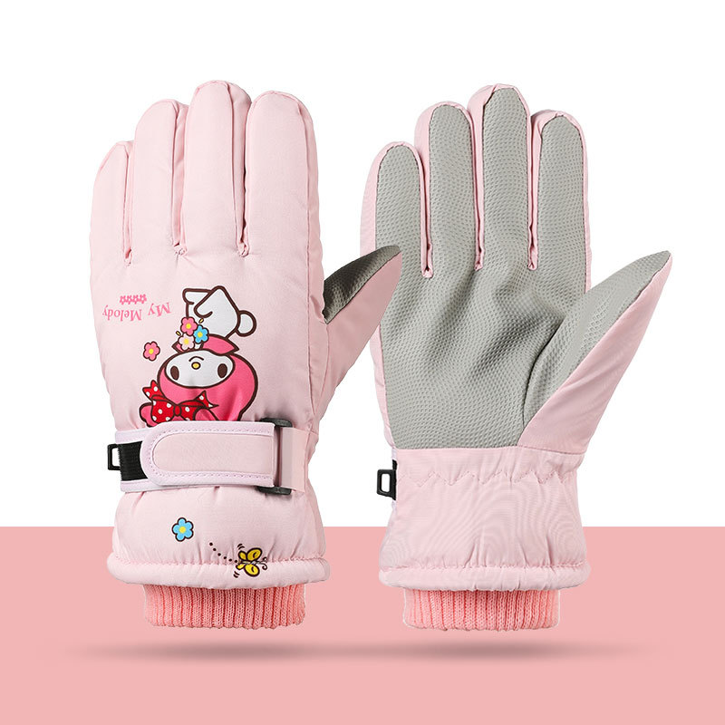 Kids Outdoor Gloves - ميلودي كورومي الشتاء الأطفال قفازات الصوف