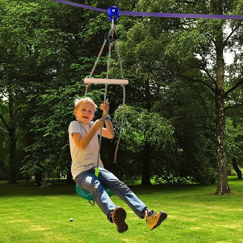 Kids Outdoor Swing Chair - أرجوحة البتلة على شكل قرص عباد
