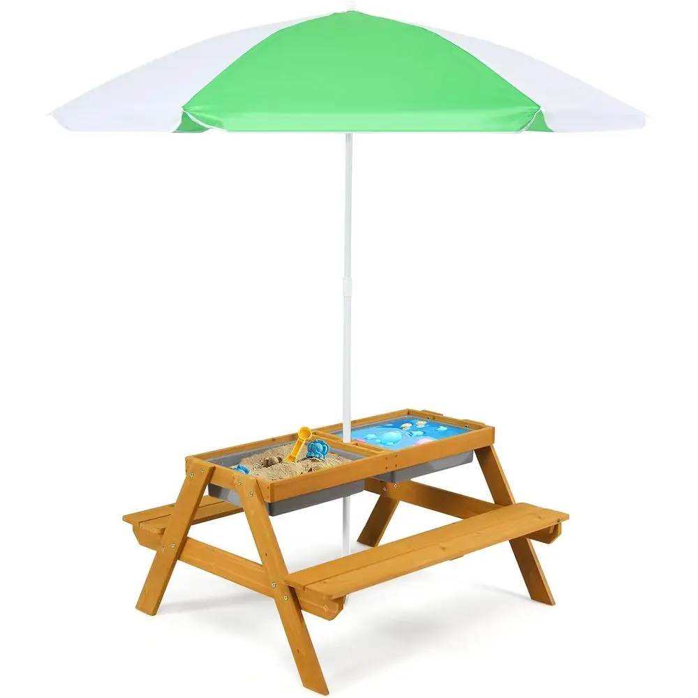 Kids Outdoor Activity Table - طاولة نزهة للأطفال 3 في 1