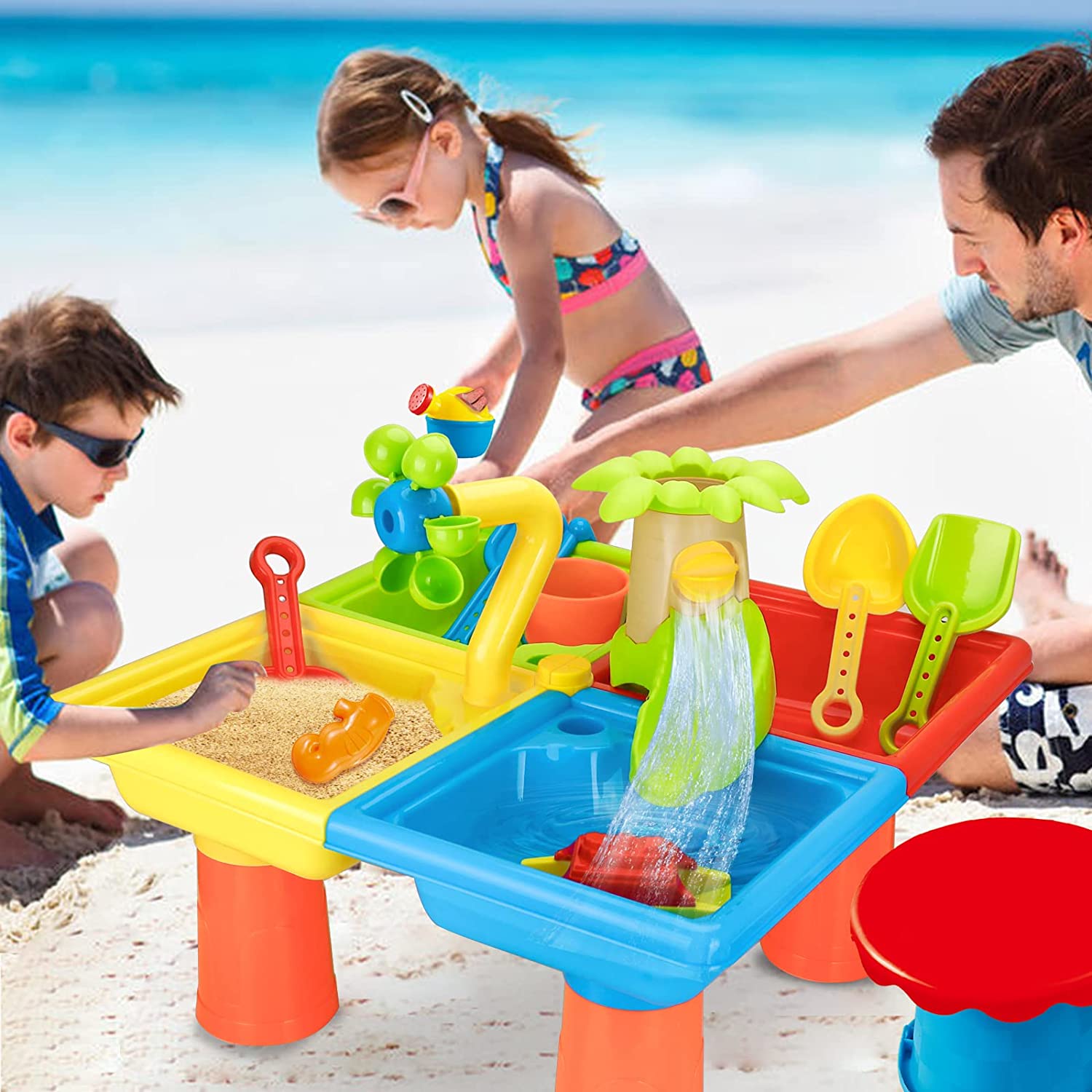 Kids Outdoor Nature Toys - ألعاب لعب على الشاطئ والرمال للأطفال