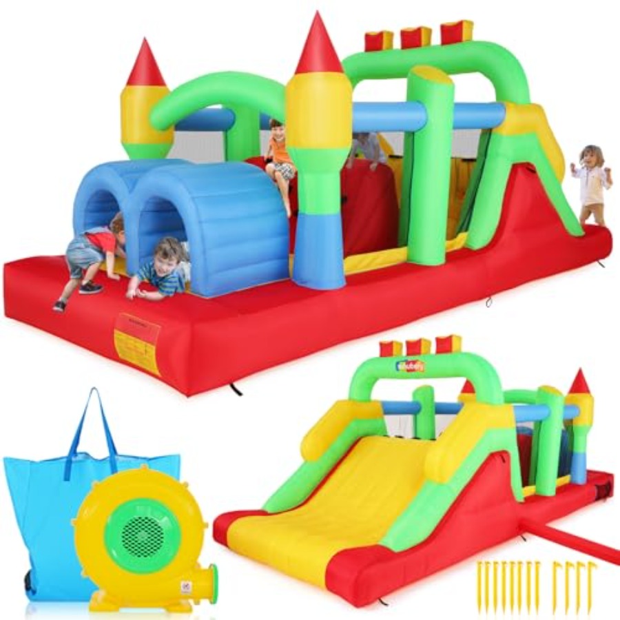 Kids Outdoor House - منطقة ألعاب قابلة للنفخ في الهواء