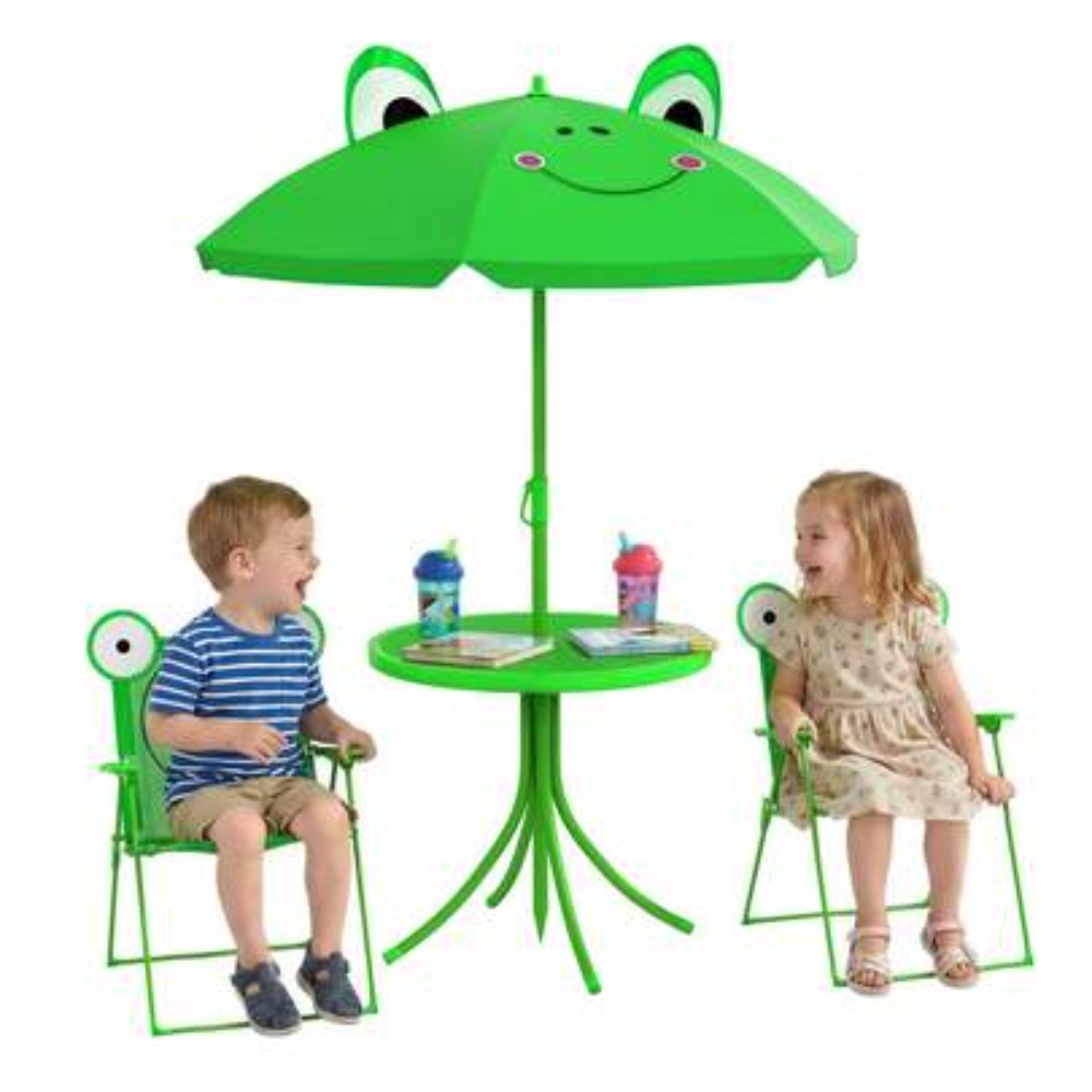 Kids Outdoor Table And Chair Set - طقم طاولة وكرسي للأطفال، طاولة نزهة