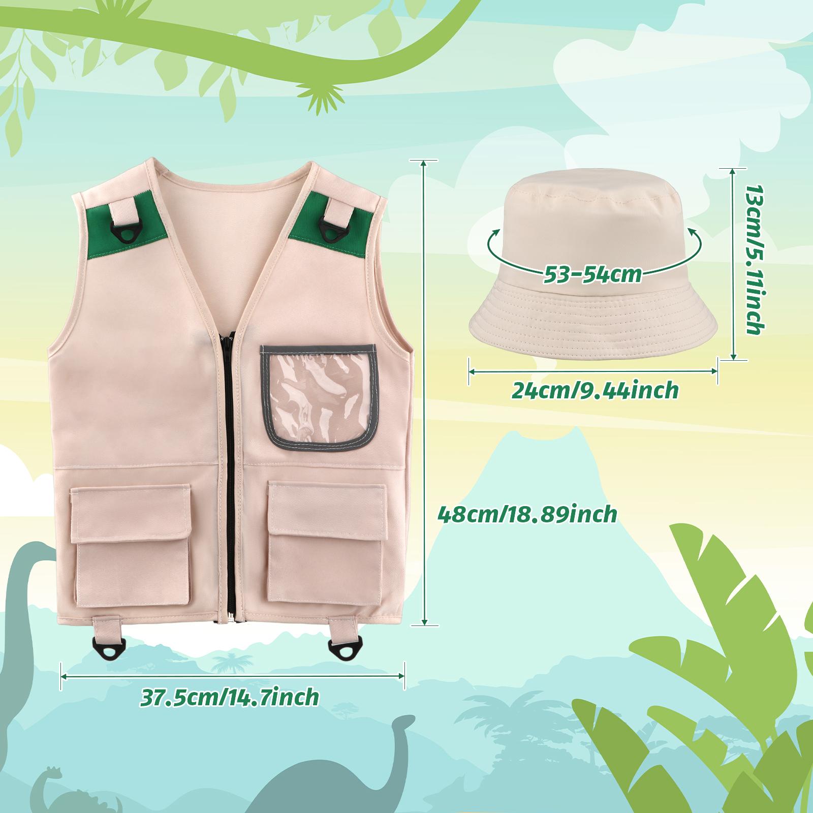 Kids Outdoor Explorer Set - مجموعة استكشاف خارجية للأطفال، زي مستكشف