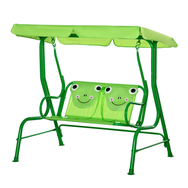 Kids Outdoor Swing Chair - أرجوحة أطفال خارجية من Outsunny، أرجوحة