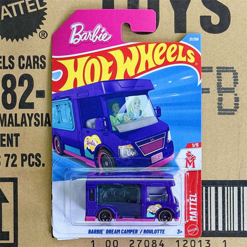 Mattel Toy Barbie - سيارات هوت ويلز للأولاد 21 قطعة