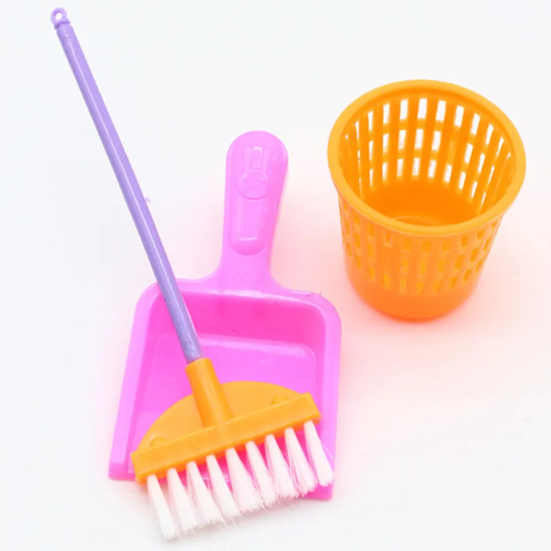 9 قطعة لوازم تنظيف بيت الدمية  - مراجعة Kids Outdoor Broom وسعره