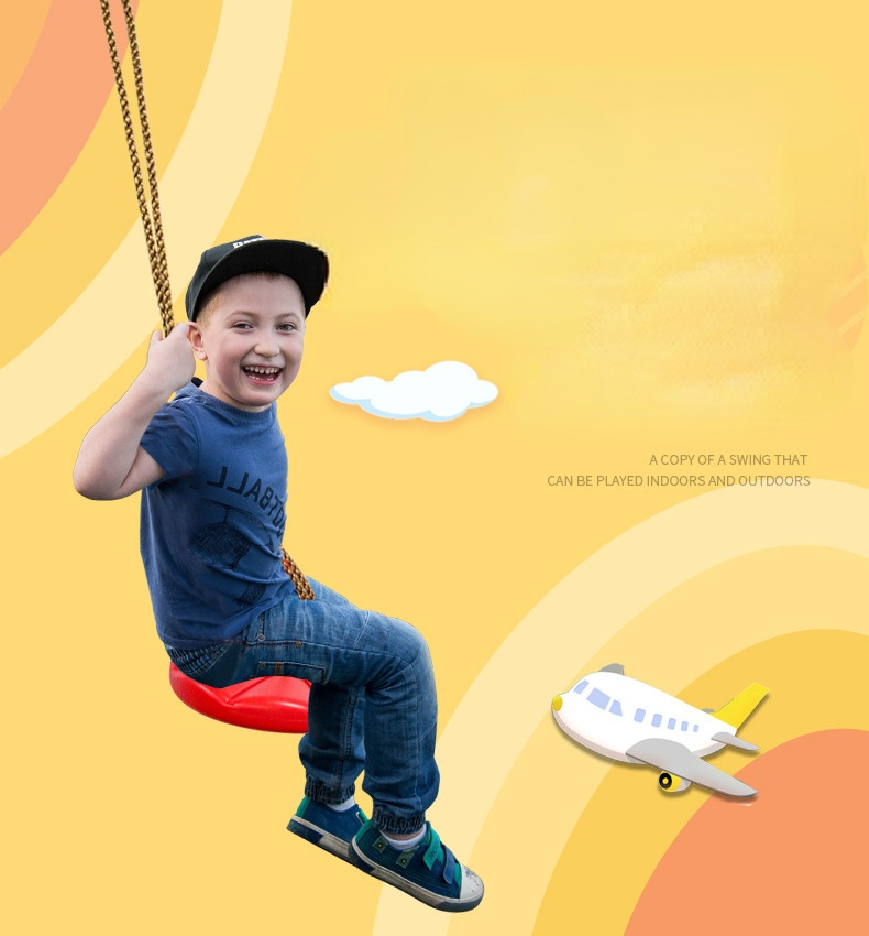 الأطفال القرص سوينغ طفل الرياض - مراجعة Kids Outdoor Swing Chair وسعره
