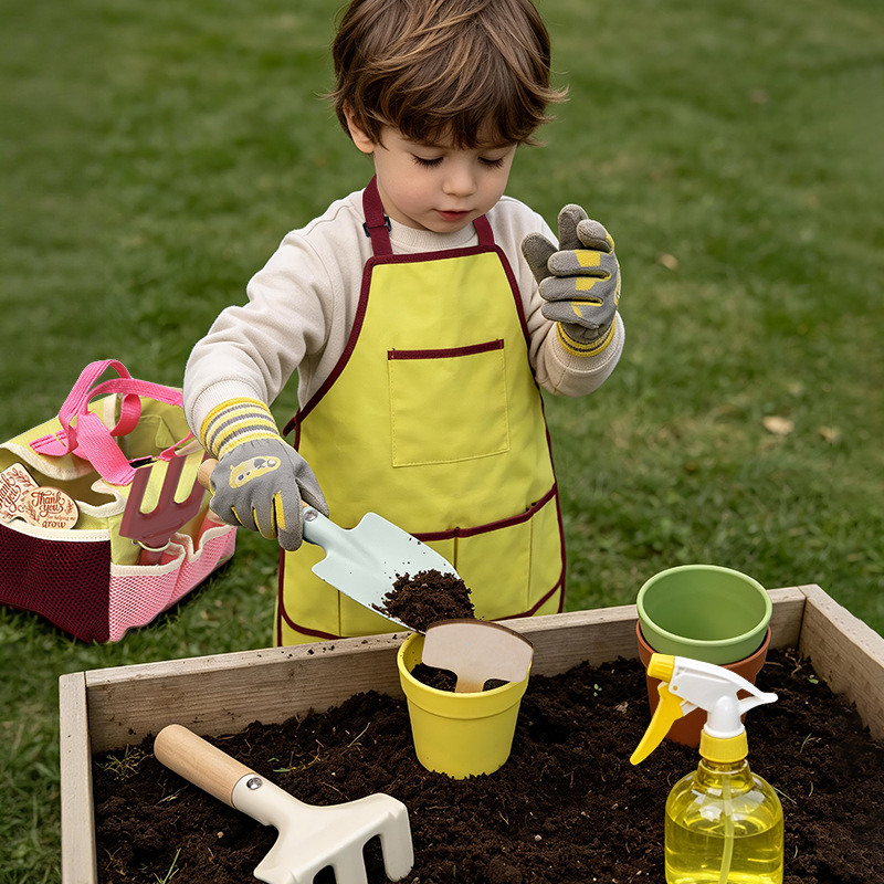 مجموعة أدوات حديقة للأطفال للع - مراجعة Kids Outdoor Gloves وسعره