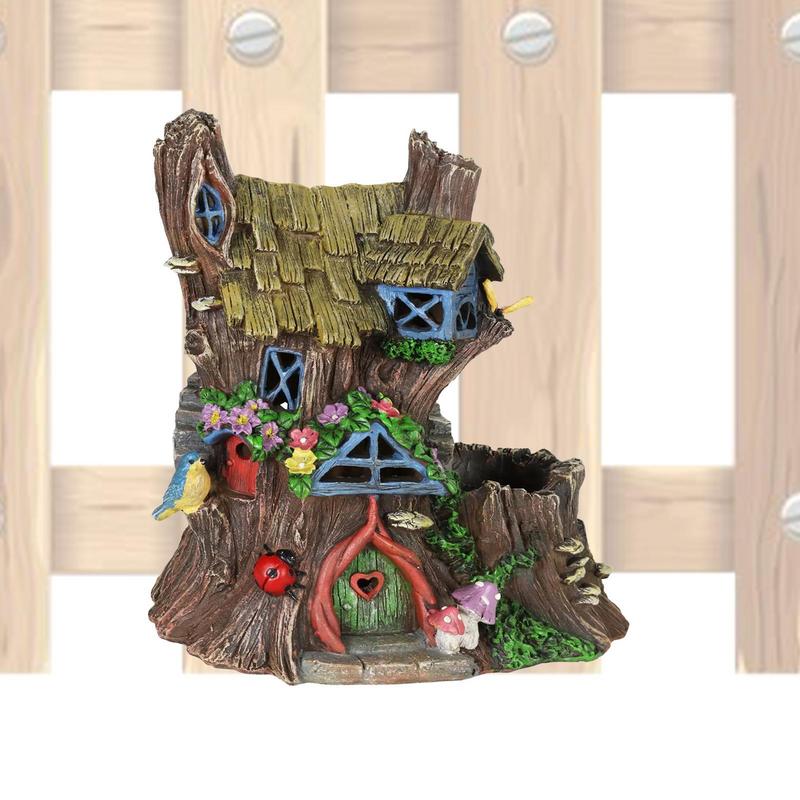 شجرة وجوه ديكور في الهواء الطل - مراجعة Kids Outdoor Fairy Garden وسعره