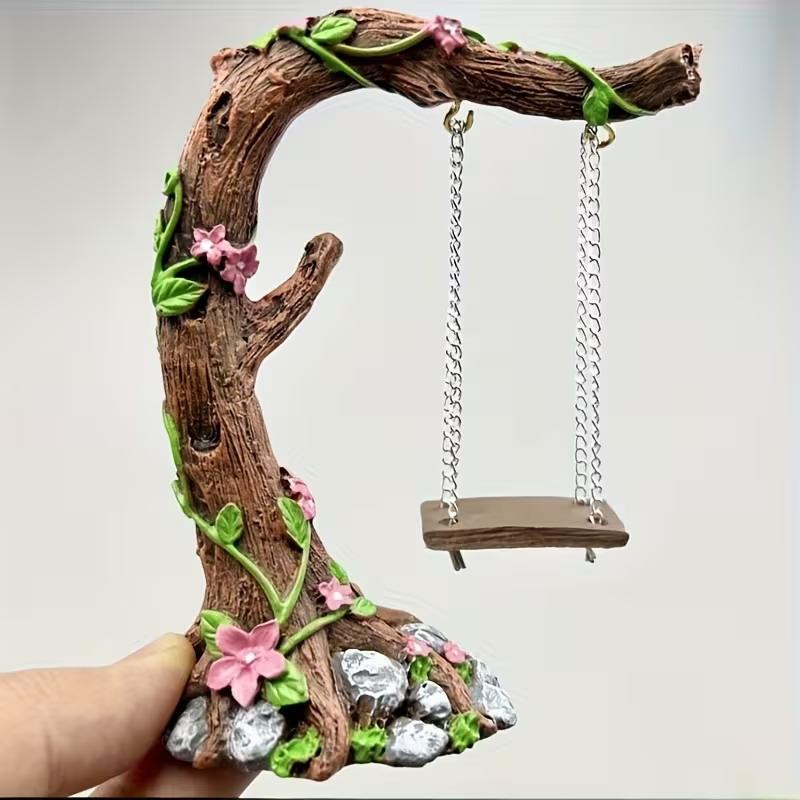 مجموعة أرجوحة حديقة خرافية مصغ - مراجعة Kids Outdoor Fairy Garden وسعره