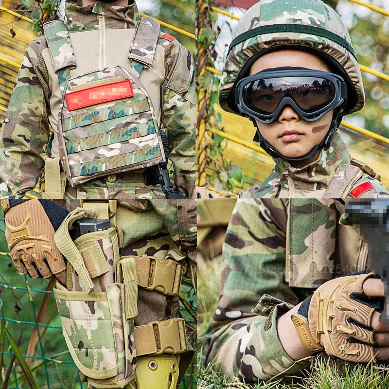 الأطفال التكتيكية التمويه دعوى - مراجعة Kids Outdoor Jumpsuit وسعره