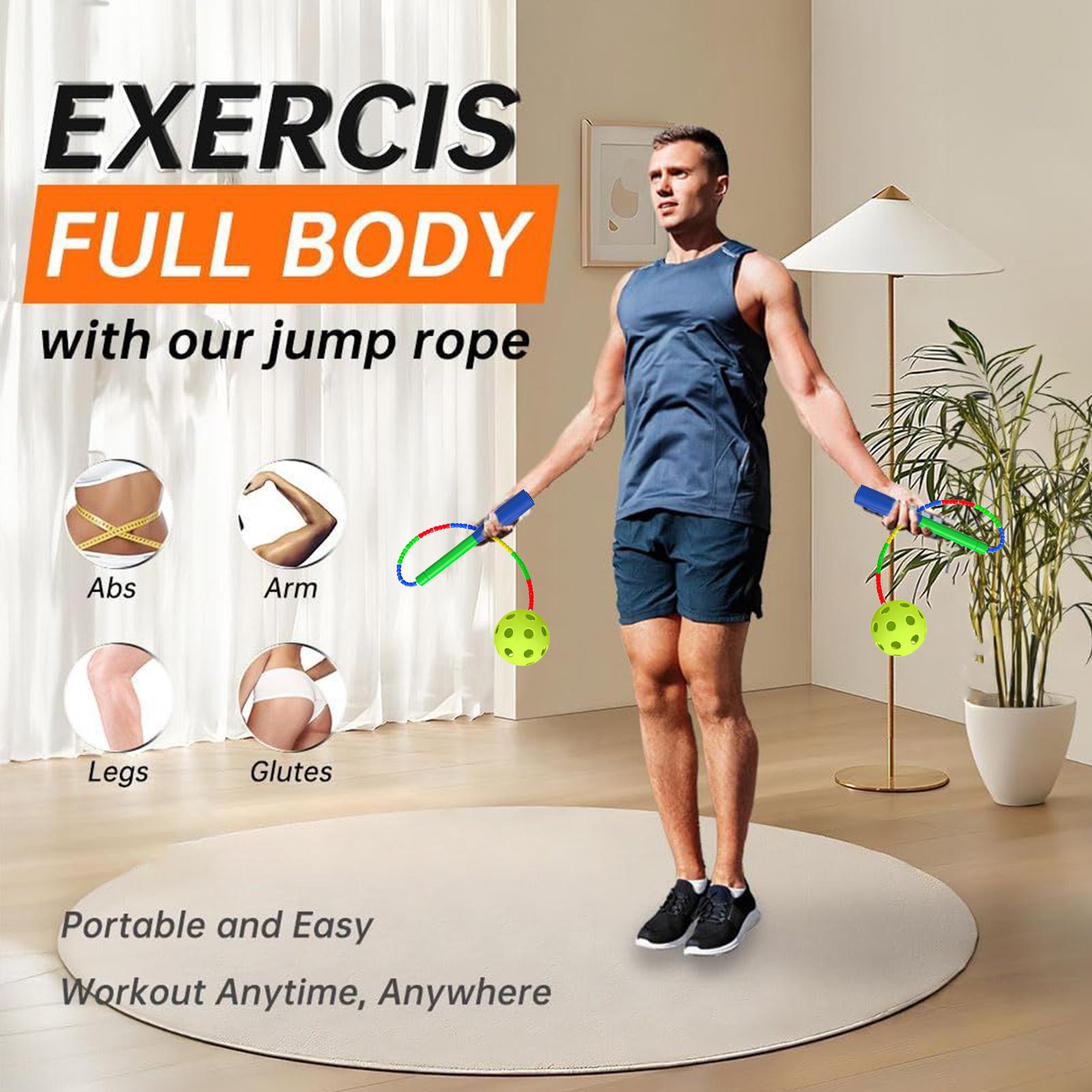 حبل القفز مع كرة لاسلكية معدات - مراجعة Kids Outdoor Gym Equipment وسعره