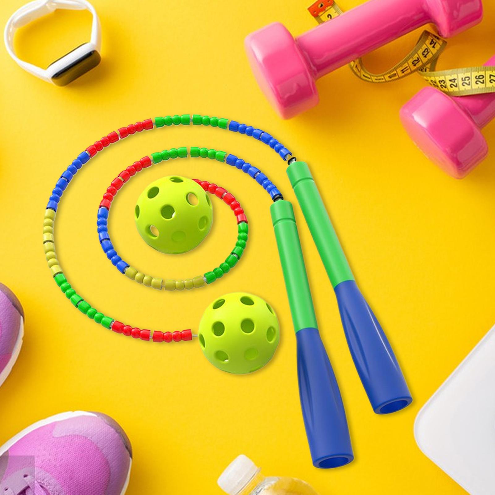 حبل القفز مع كرة لاسلكية معدات - مراجعة Kids Outdoor Gym Equipment وسعره