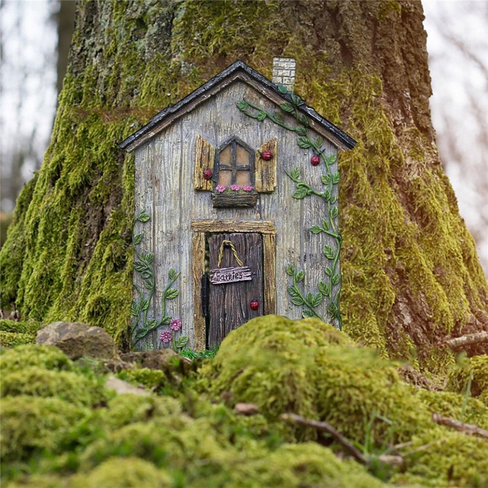 تصميم محفور خشبي مصغر الجنية ج - مراجعة Kids Outdoor Fairy Garden وسعره