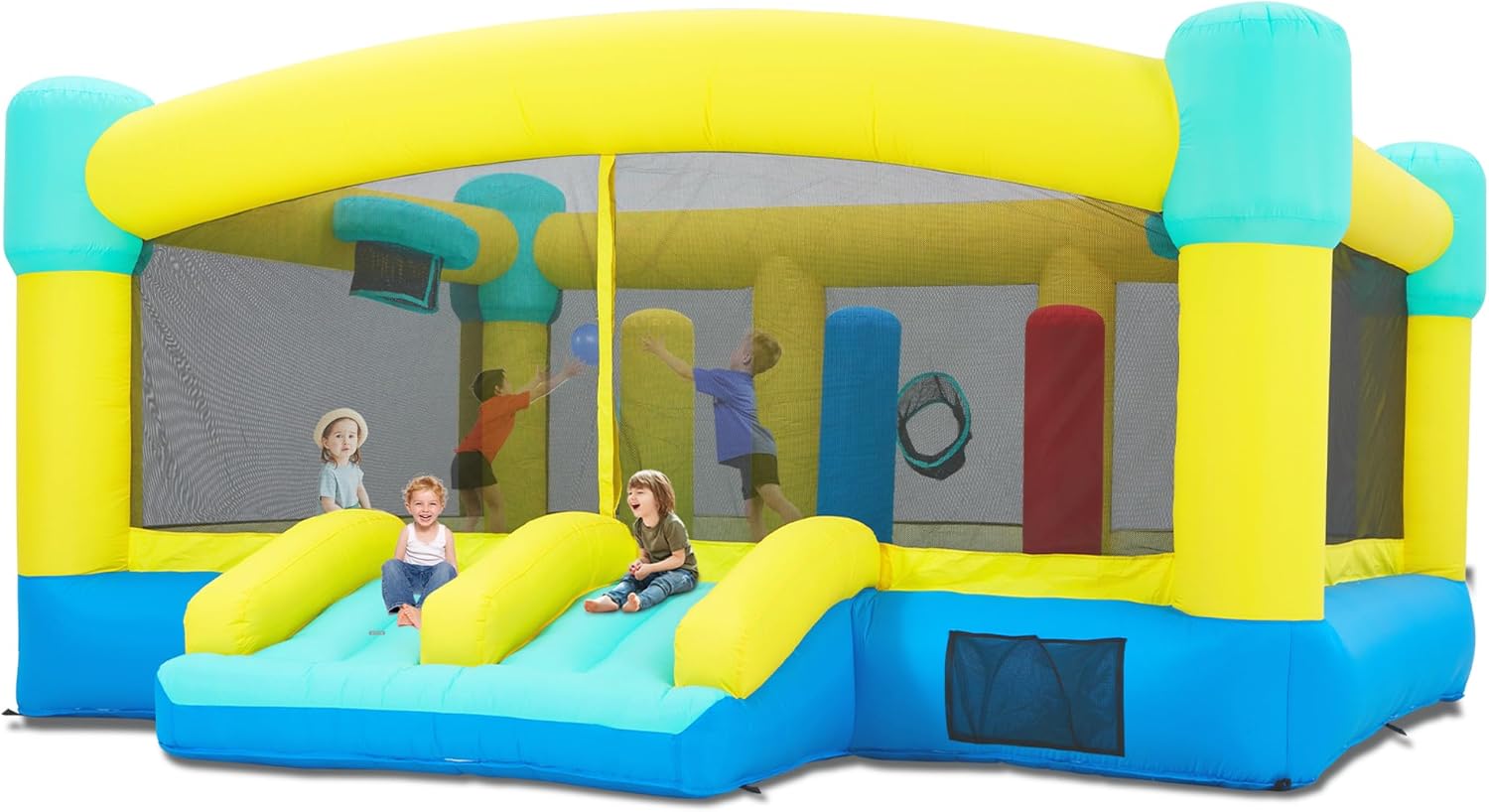 بيت القفز الكبير، قلعة قابلة ل - مراجعة Kids Outdoor House وسعره