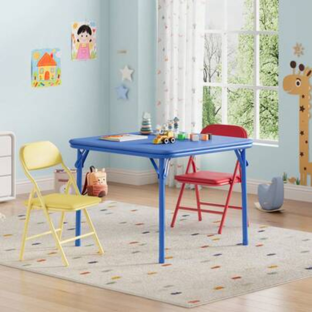 طاولة وكراسي قابلة للطي للأطفا - مراجعة Kids Outdoor Dining Set وسعره