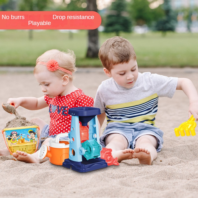 مجموعة أدوات لعب بالرمل على ال - مراجعة Kids Outdoor Nature Toys وسعره