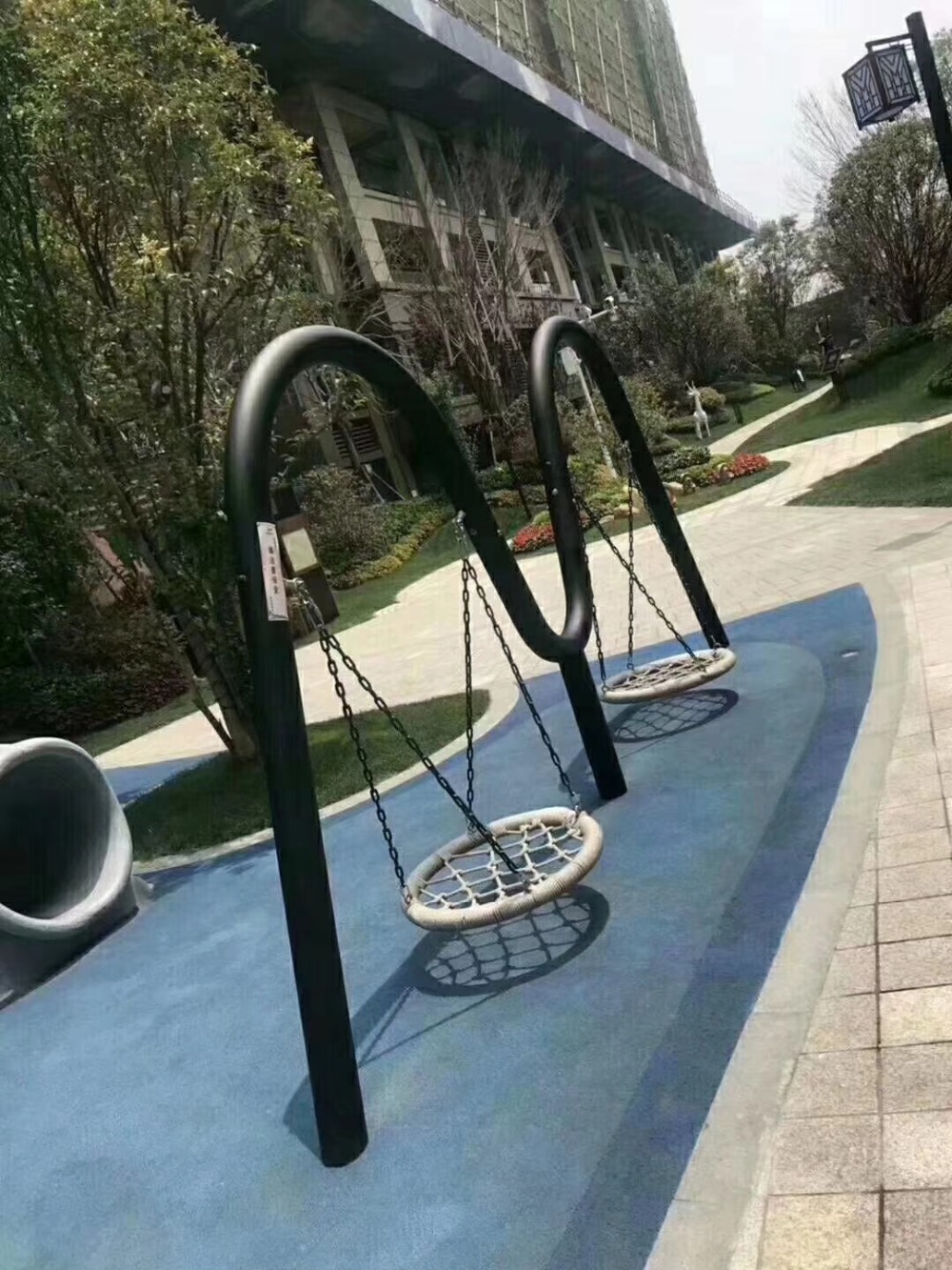 تم تصديرها إلى أرجوحة فناء بنغ - مراجعة Kids Outdoor Swing Chair وسعره