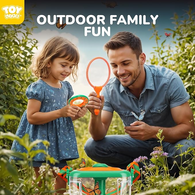 ألعاب صيد الحشرات على شكل فراش - مراجعة Kids Outdoor Explorer Set وسعره