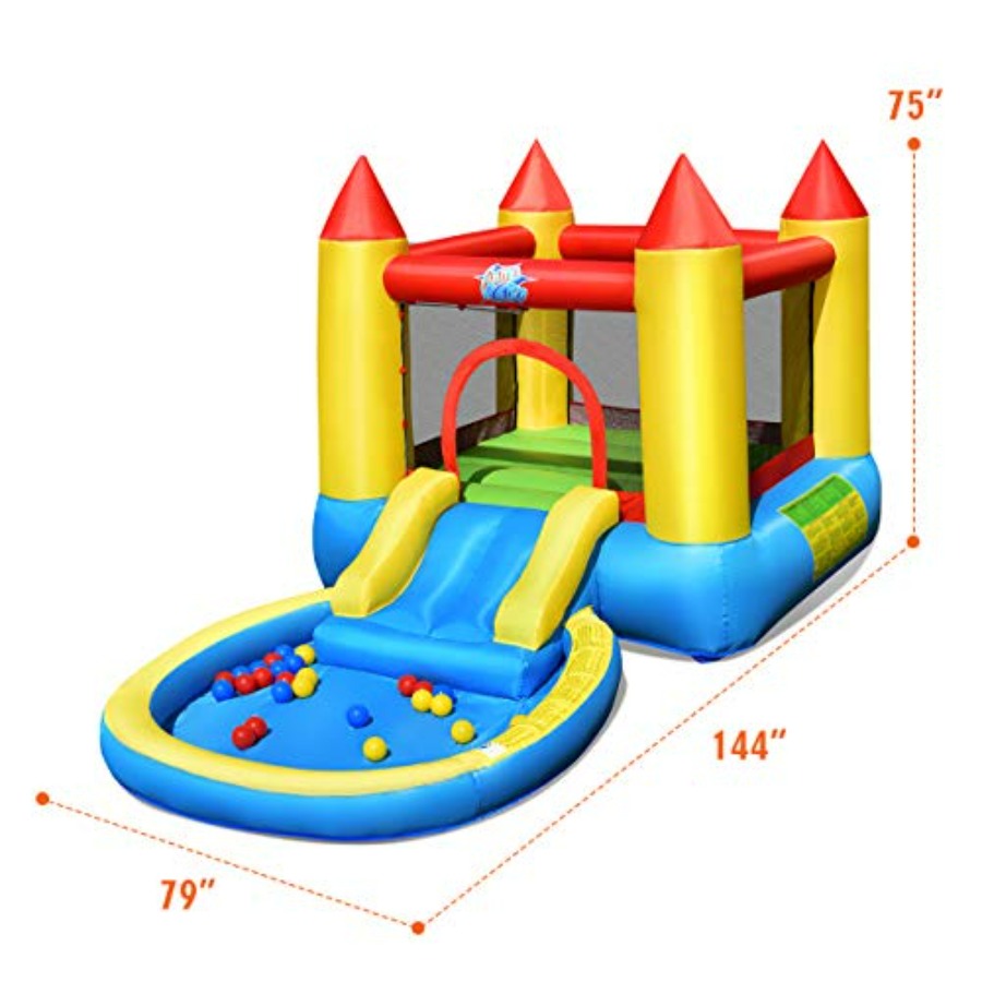 بيت قفز قابل للنفخ للأطفال من  - مراجعة Kids Outdoor House وسعره