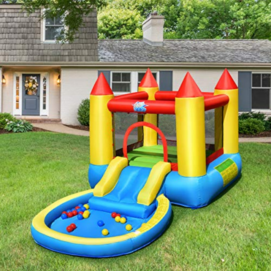 بيت قفز قابل للنفخ للأطفال من  - مراجعة Kids Outdoor House وسعره