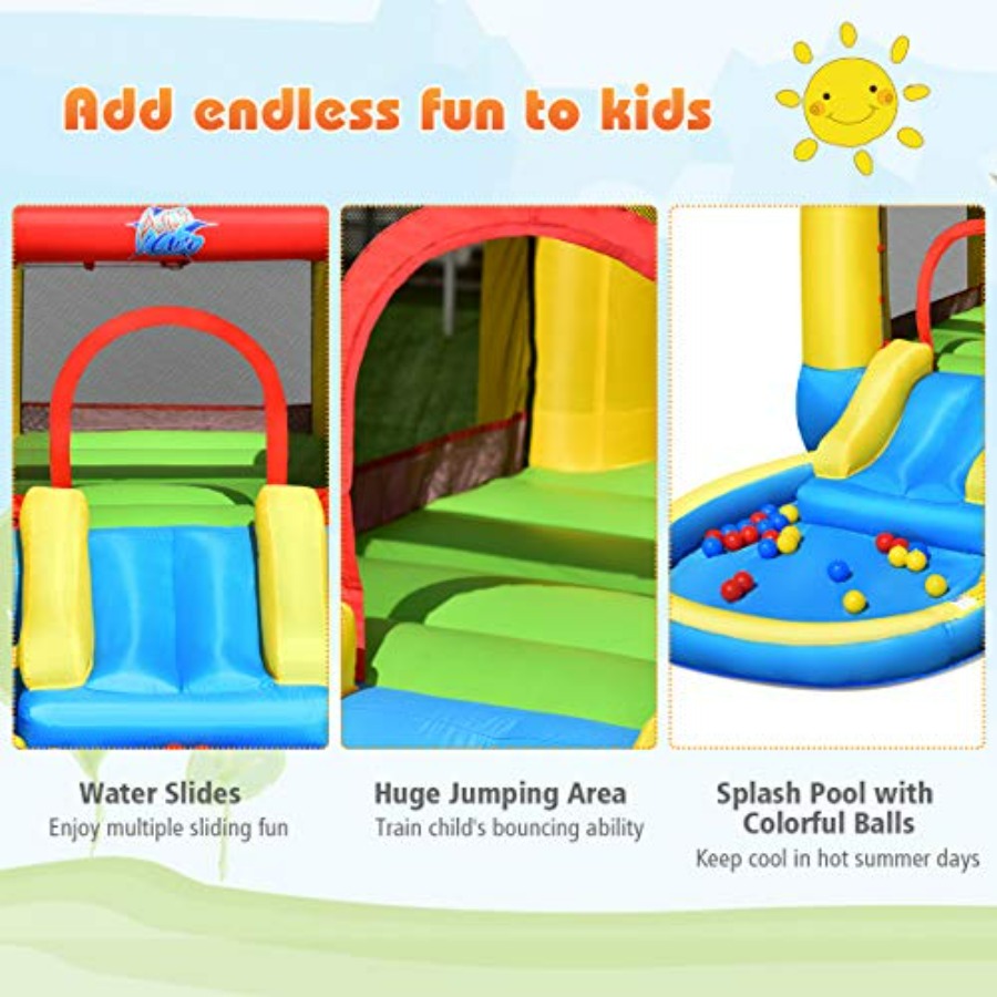 بيت قفز قابل للنفخ للأطفال من  - مراجعة Kids Outdoor House وسعره