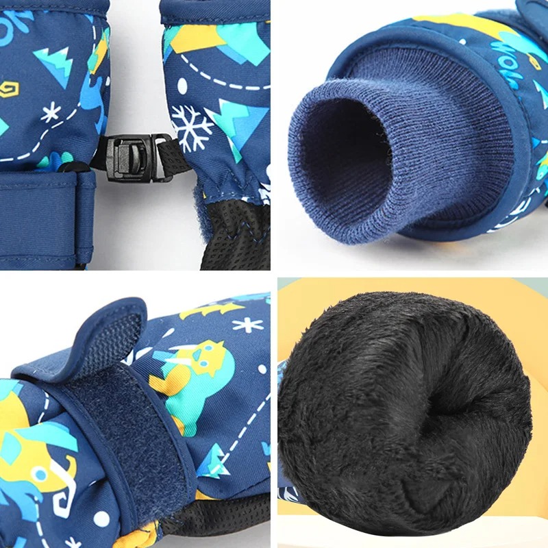 الشتاء الأطفال قفازات التزلج ر - مراجعة Kids Outdoor Gloves وسعره