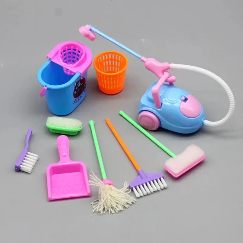 مجموعة ألعاب تنظيف صغيرة مكونة - مراجعة Kids Outdoor Broom وسعره