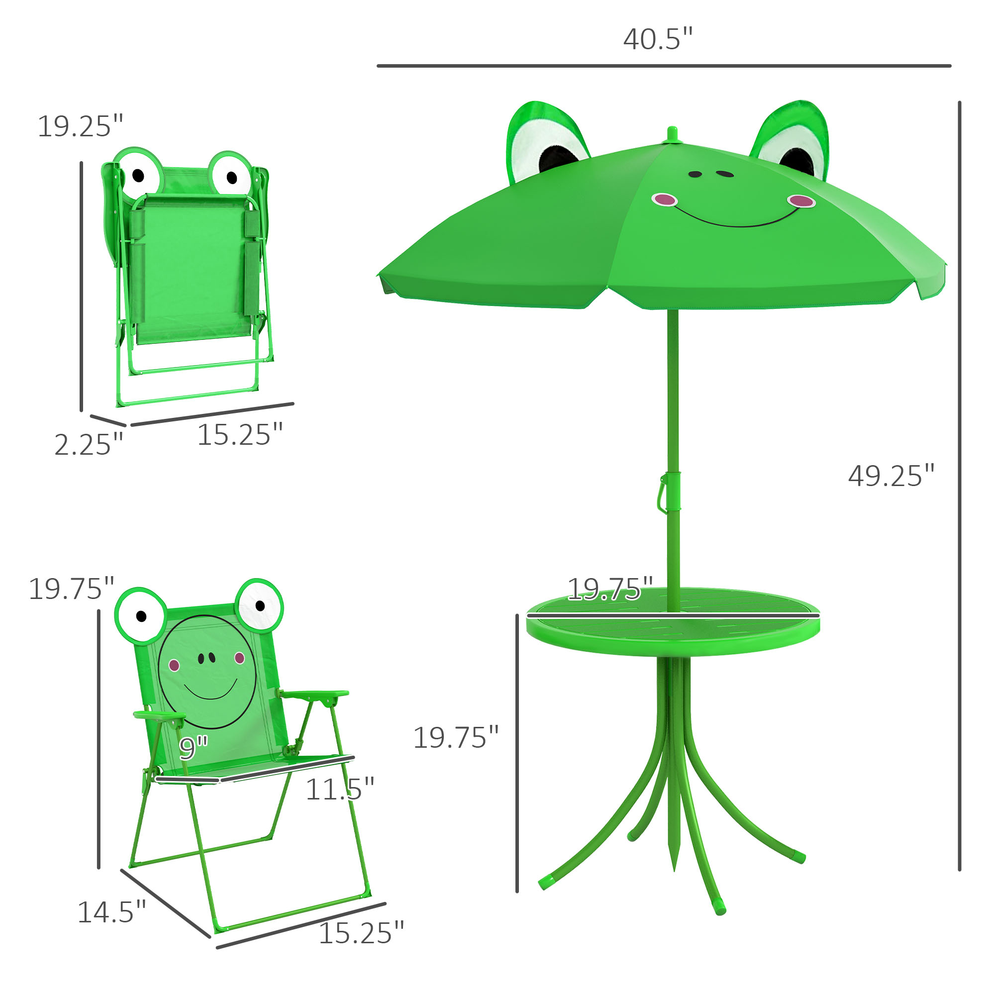 طقم طاولة وكراسي للأطفال، أثاث - مراجعة Kids Outdoor Table And Chair Set وسعره