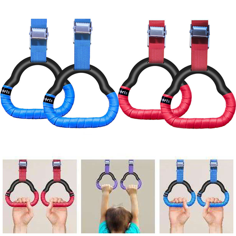 حلقات الجمباز للأطفال مع حزام  - مراجعة Kids Outdoor Gym Equipment وسعره