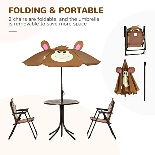 طقم طاولة وكراسي للأطفال، طاول - مراجعة Kids Outdoor Table And Chair Set وسعره