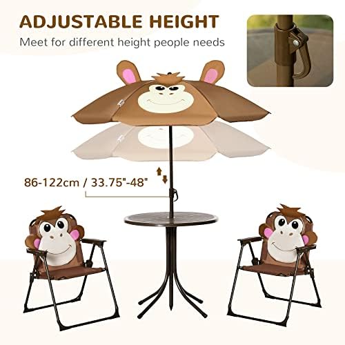 طقم طاولة وكراسي للأطفال، طاول - مراجعة Kids Outdoor Table And Chair Set وسعره