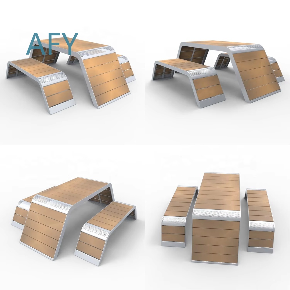 طاولة نزهة خارجية معدنية مع مق - مراجعة Kids Outdoor Dining Set وسعره
