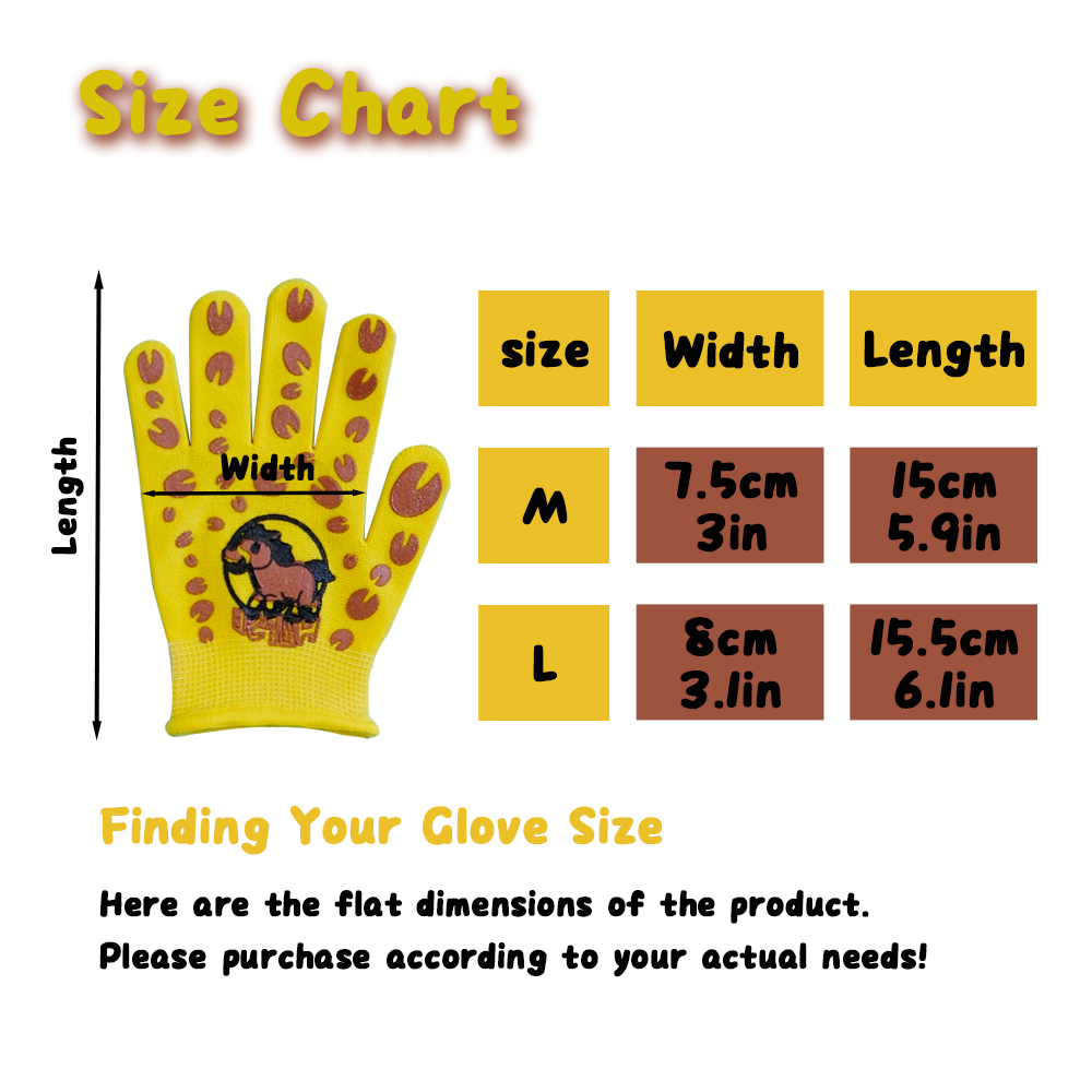 4 أزواج من قفازات الحدائق للأط - مراجعة Kids Outdoor Gloves وسعره