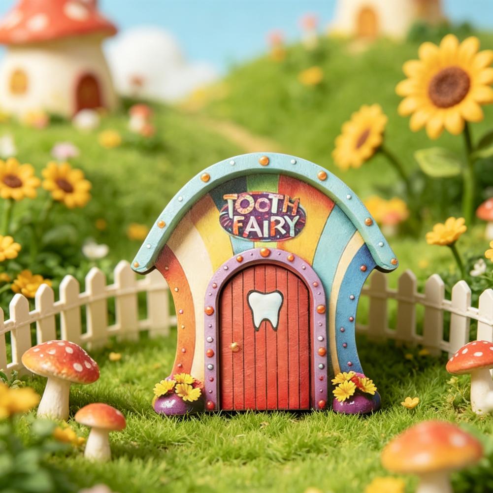 ديكور حديقة خارجي من الخشب الط - مراجعة Kids Outdoor Fairy Garden وسعره