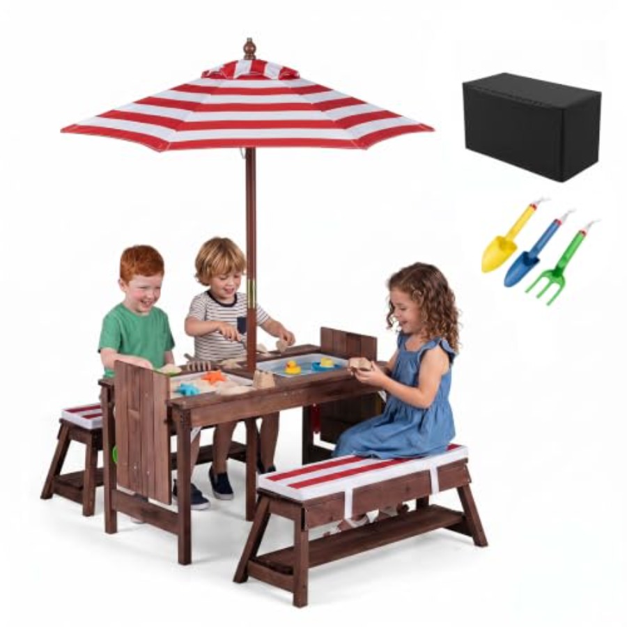 طاولة نزهة خارجية للأطفال للاس - مراجعة Kids Outdoor Water وسعره