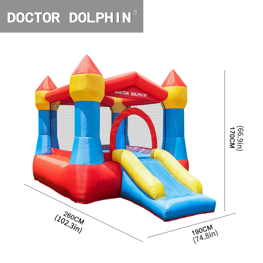 قلعة نطاطية قابلة للنفخ مخصصة  - مراجعة Kids Outdoor House وسعره