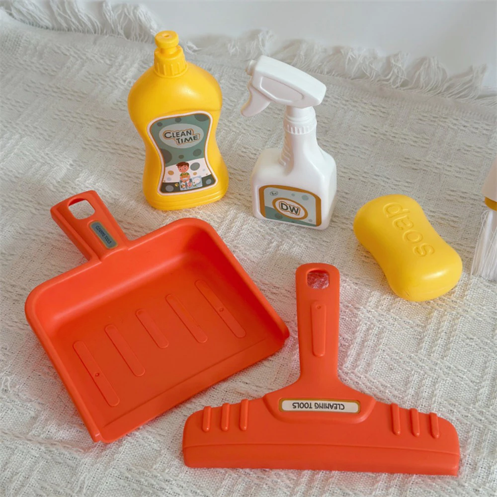 12 قطعة/المجموعة الاطفال تنظيف - مراجعة Kids Outdoor Broom وسعره