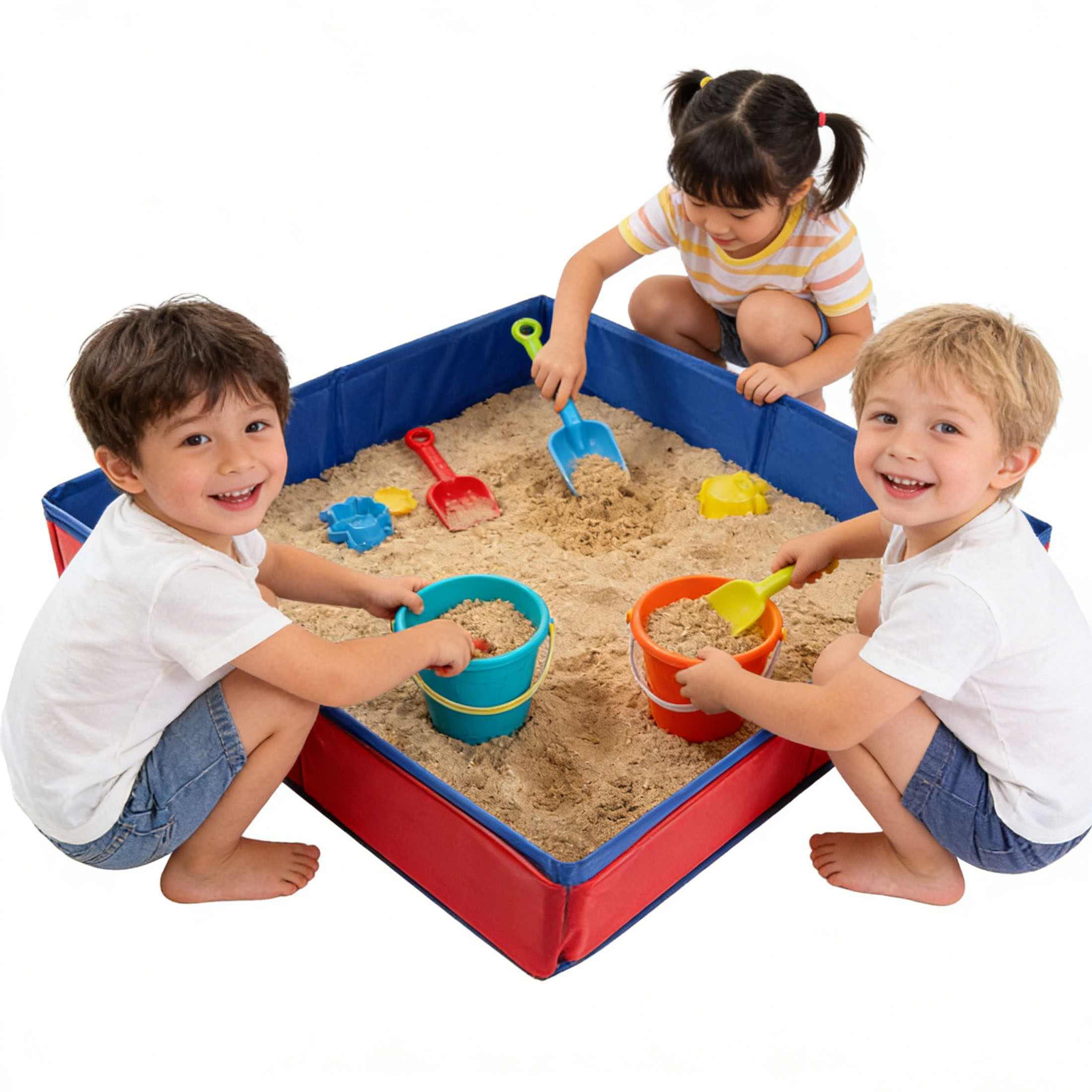 طاولة رمل للأطفال للأولاد والب - مراجعة Kids Outdoor Activity Table وسعره