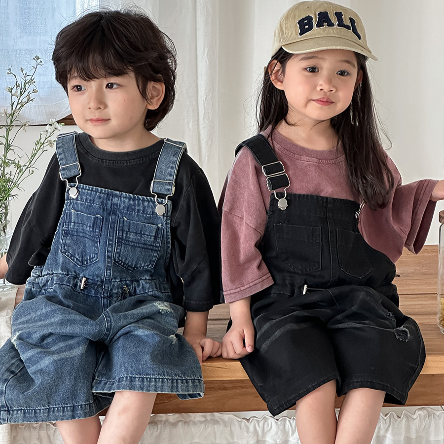 أفرول جينز صيفي 2026 للأطفال ل - مراجعة Kids Outdoor Jumpsuit وسعره