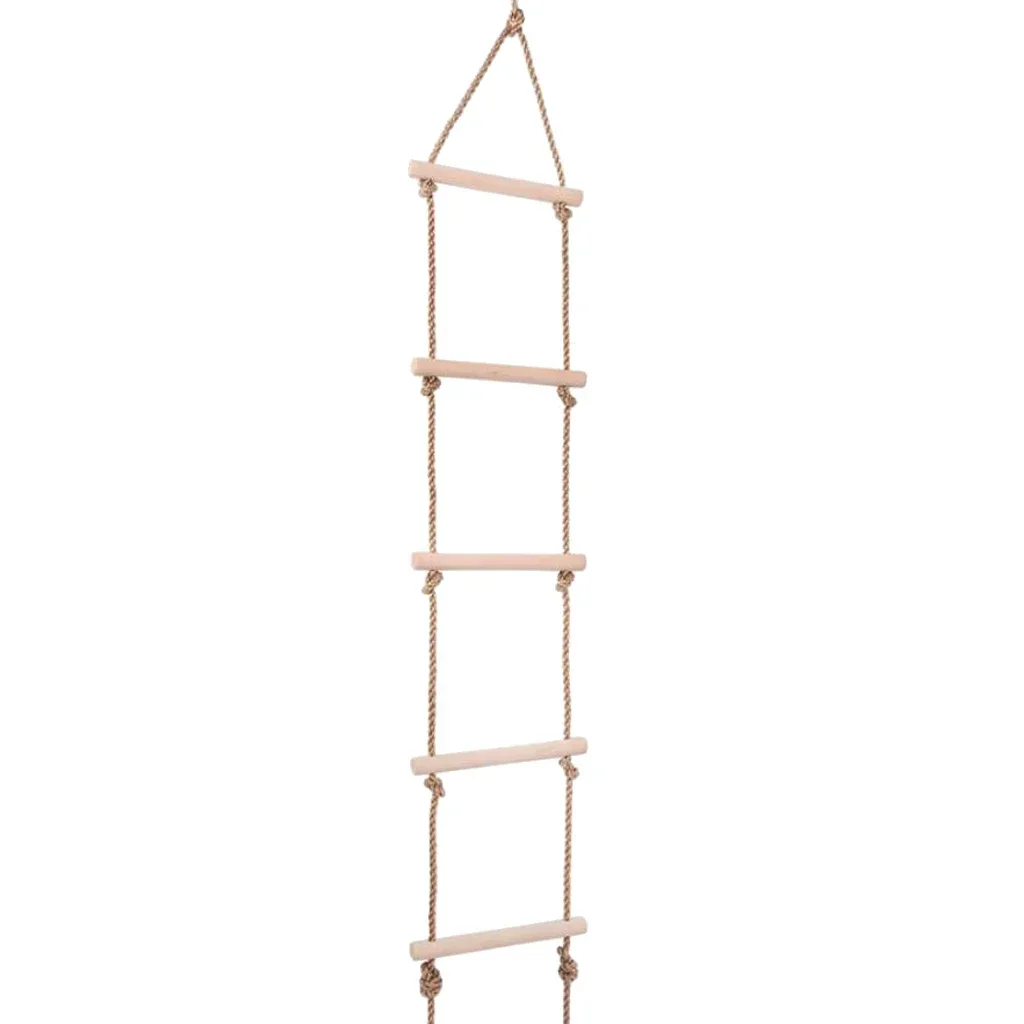 سلم حبال خشبي للأطفال، أرجوحة  - مراجعة Kids Outdoor Climbing Structure وسعره