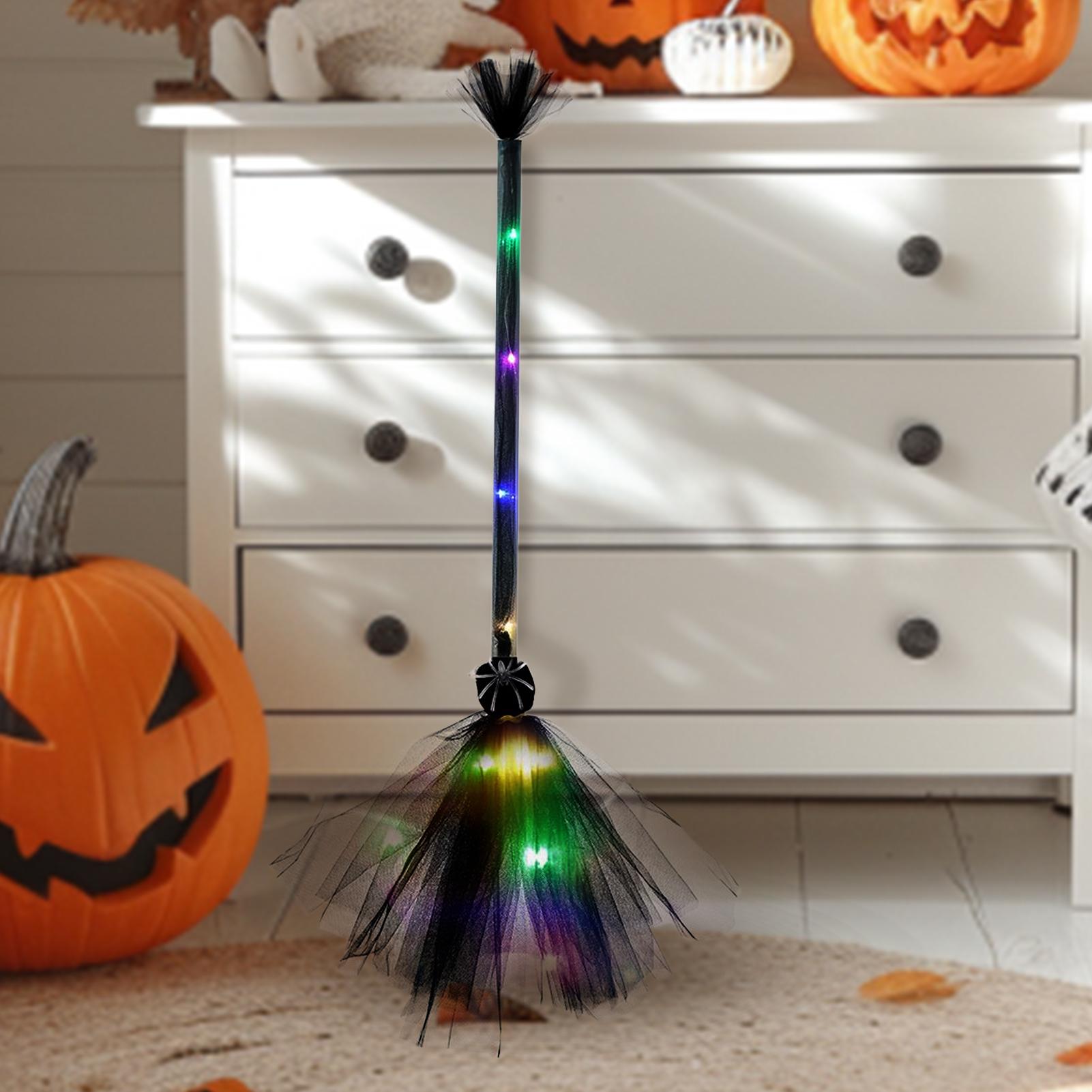 مكنسة الساحرات الشبكية تعمل با - مراجعة Kids Outdoor Broom وسعره
