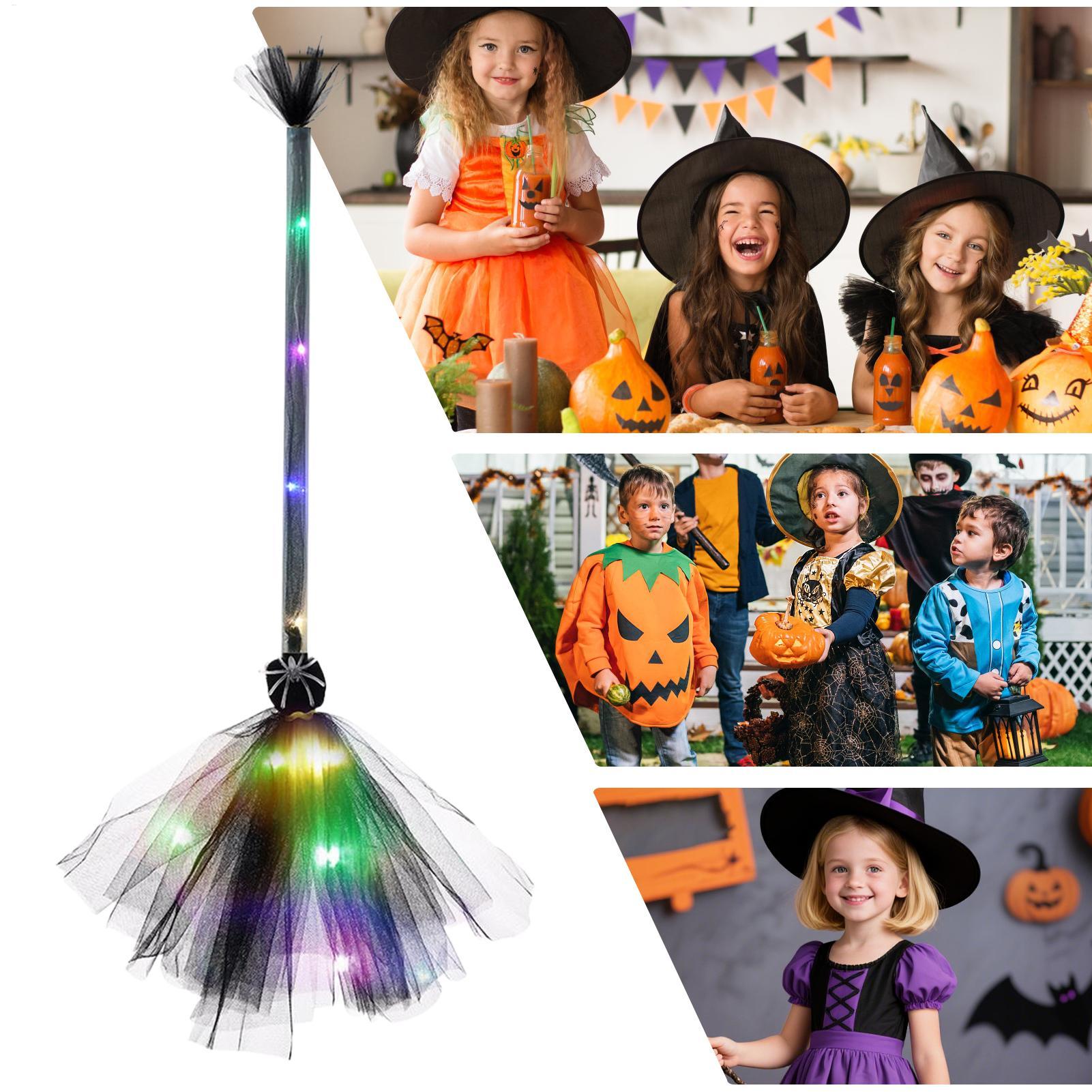 مكنسة الساحرات الشبكية تعمل با - مراجعة Kids Outdoor Broom وسعره