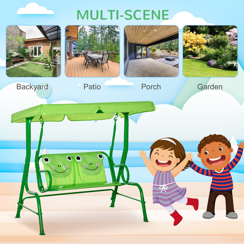 أرجوحة أطفال خارجية من Outsunn - مراجعة Kids Outdoor Swing Chair وسعره