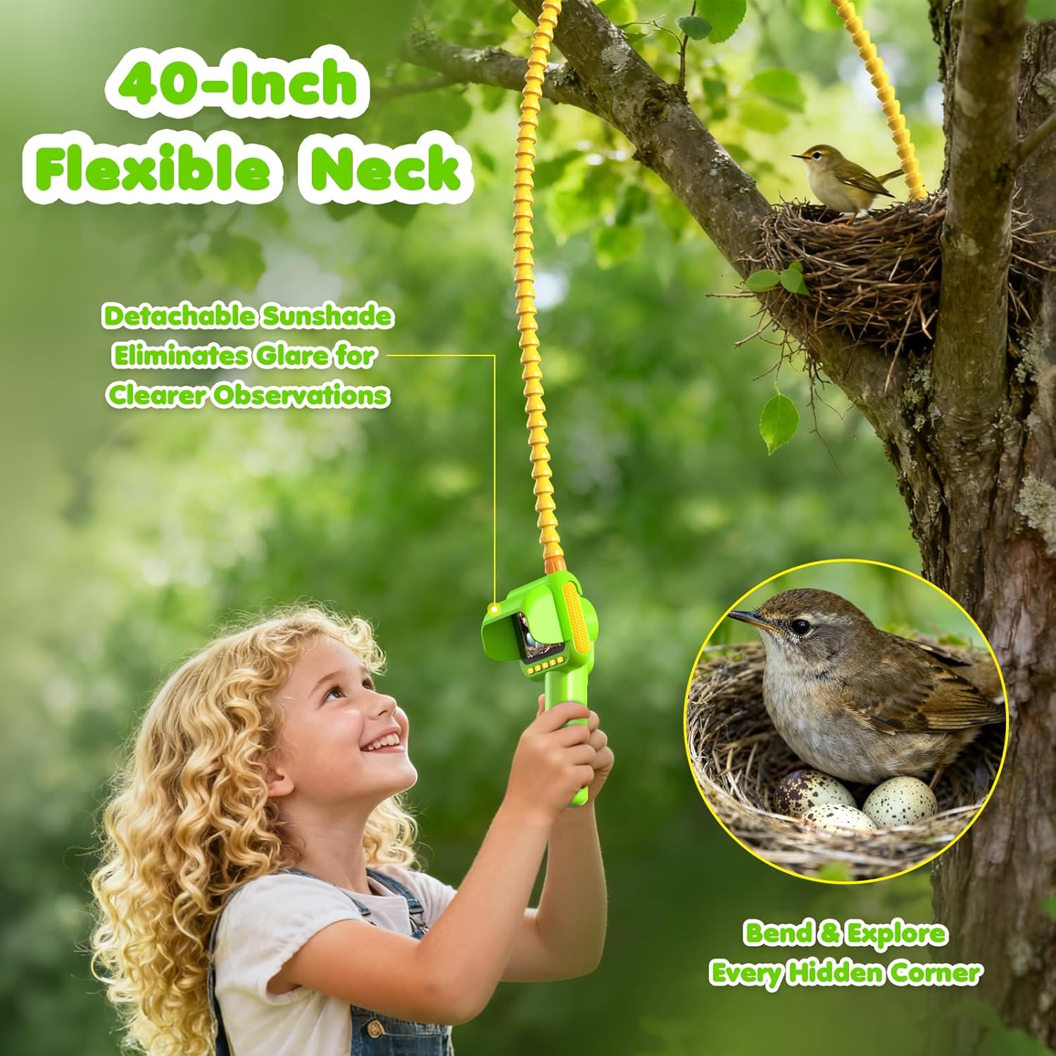 منظار داخلي للأطفال، كاميرا فح - مراجعة Kids Outdoor Nature Toys وسعره