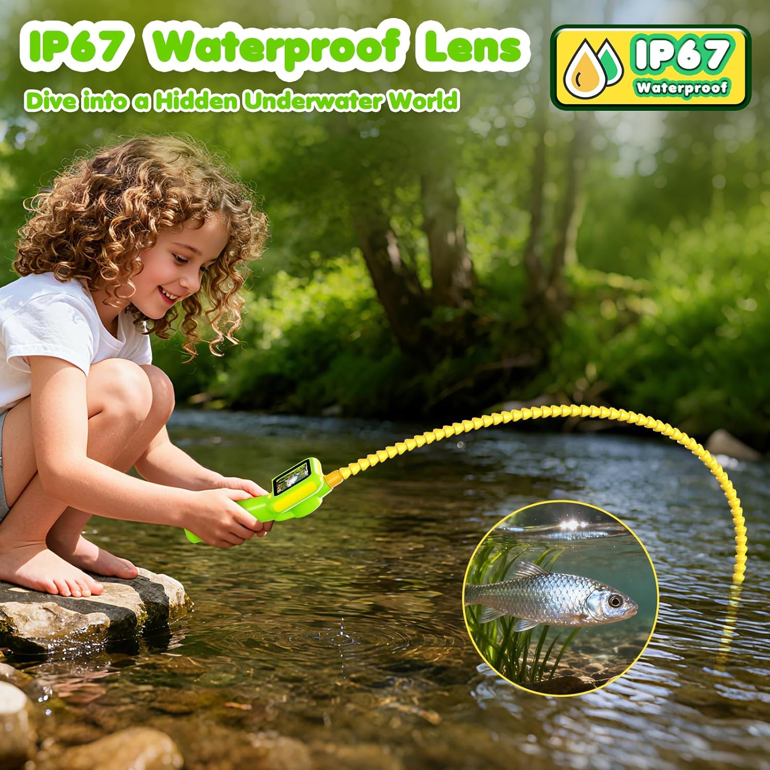 منظار داخلي للأطفال، كاميرا فح - مراجعة Kids Outdoor Nature Toys وسعره