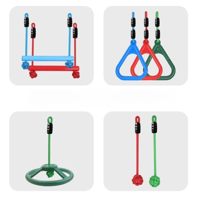 مجموعة ألعاب رياضية خارجية للأ - مراجعة Kids Outdoor Gym Equipment وسعره