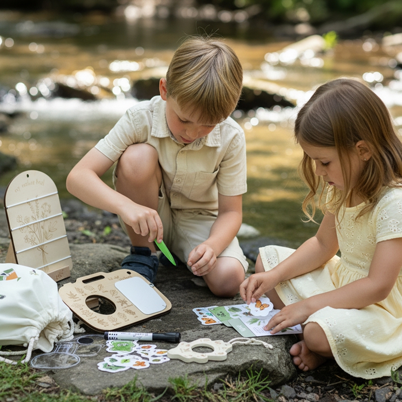 ألعاب مونتيسوري للأطفال، مجموع - مراجعة Kids Outdoor Explorer Set وسعره