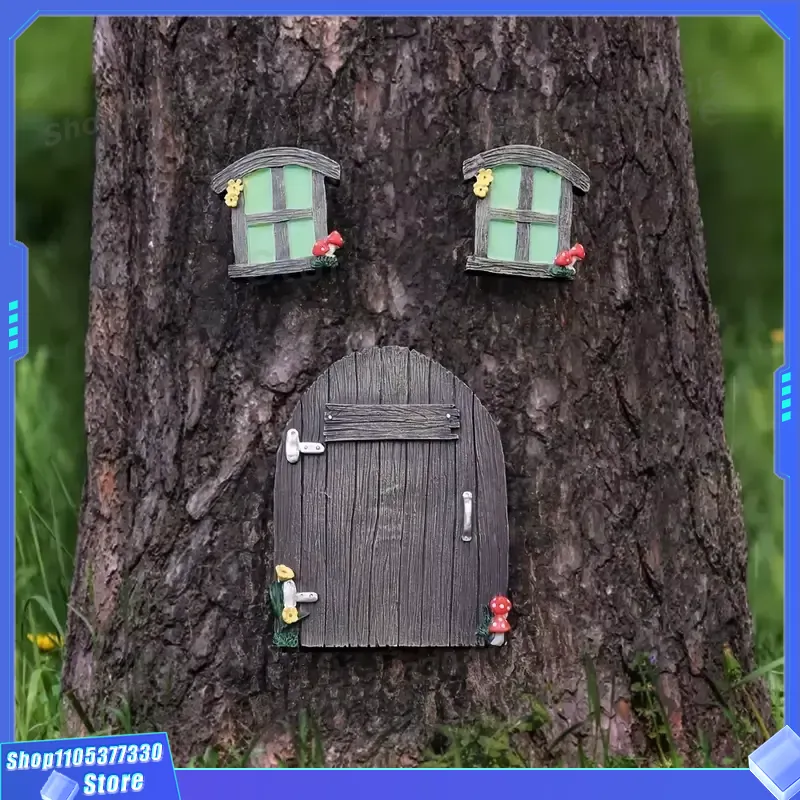 منحوتة باب الجنيات المصغرة بتص - مراجعة Kids Outdoor Fairy Garden وسعره